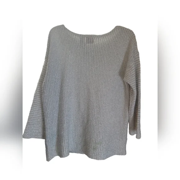 Ruby Rd metalic sweater - Picture 2 of 6